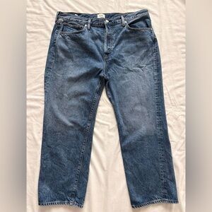 High Rise Straight Leg Jeans